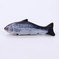 Plush Cat Fish Toy Cat Scratcher Catnip Toy Interactive Simulation Fish Cat Mint Fidget Toys Stuffed Playing Toy for Cat Kitten